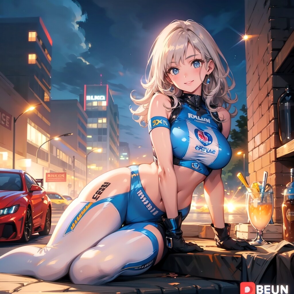トパーズのレースクイーン