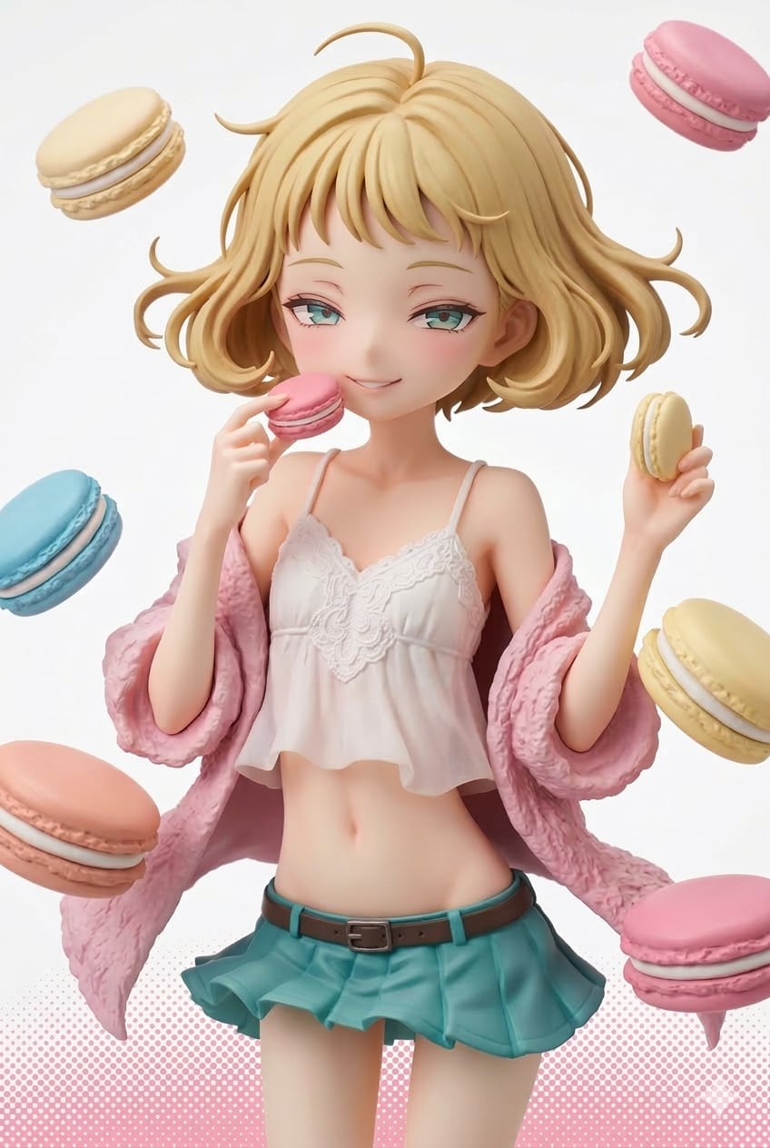 ホワイトデー ♡ マカロン　フィギア