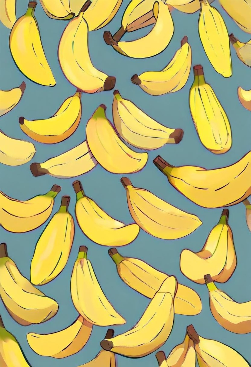 バナナ模様🍌