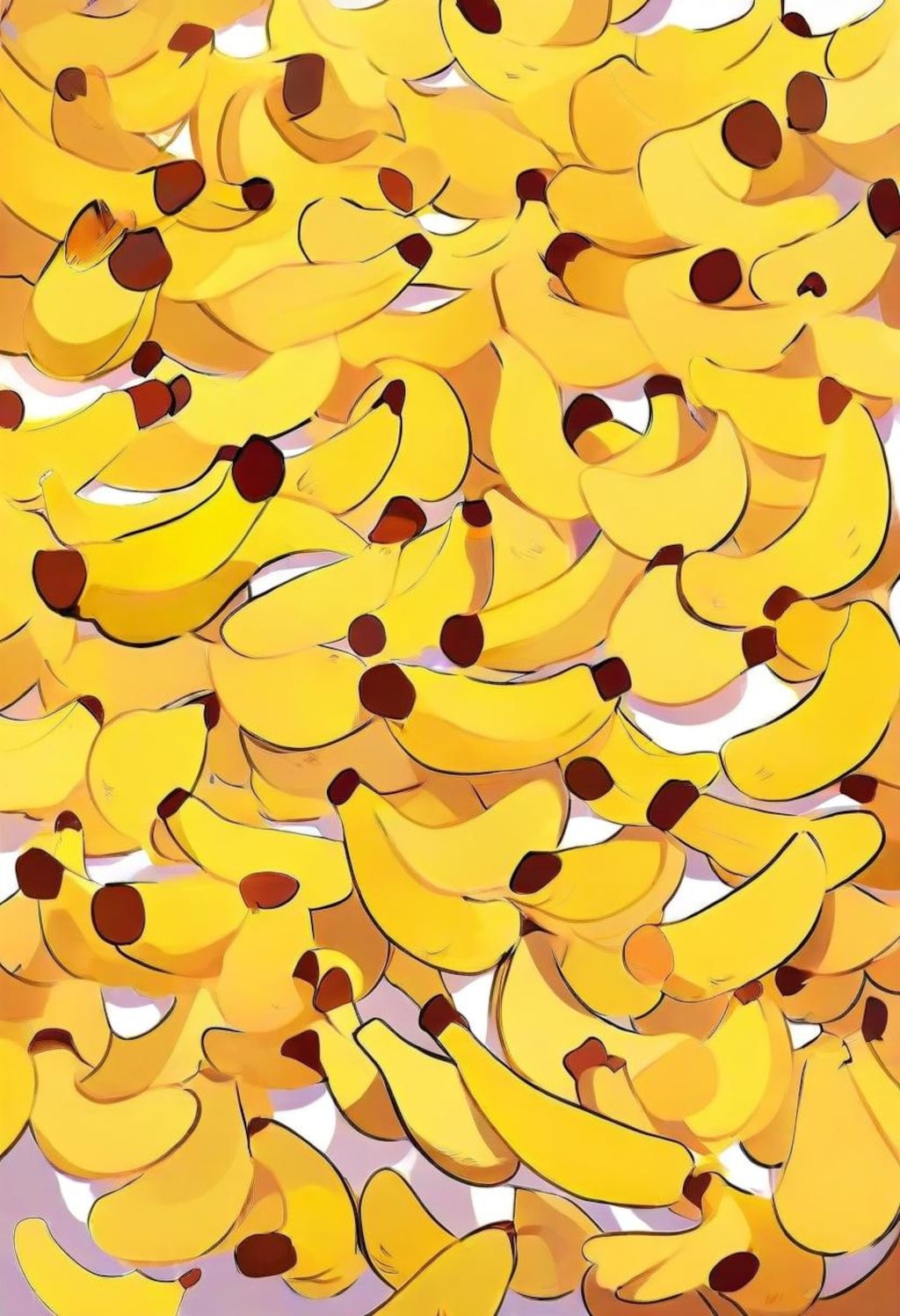 バナナ模様🍌