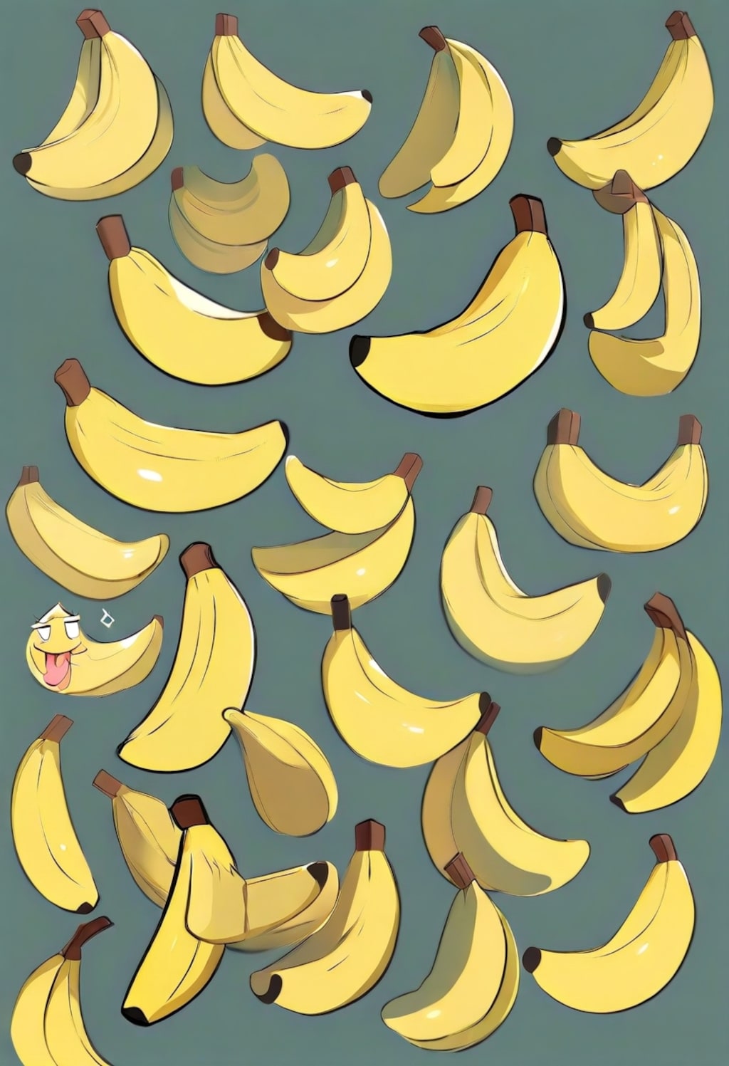 バナナ模様🍌