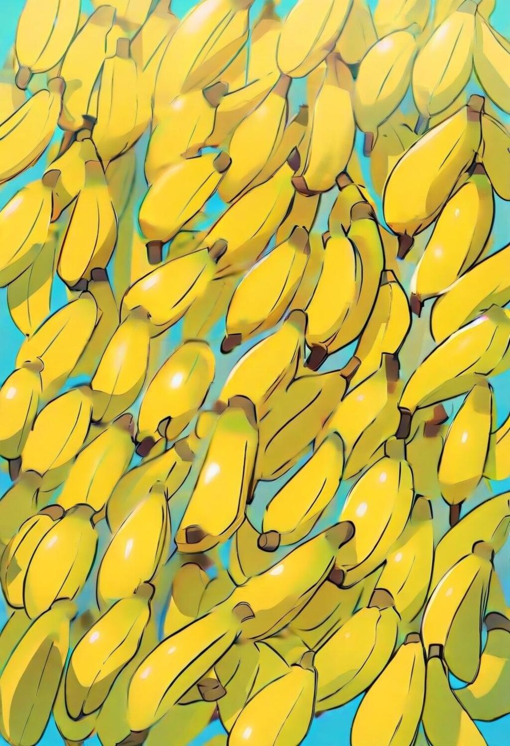 バナナ模様🍌