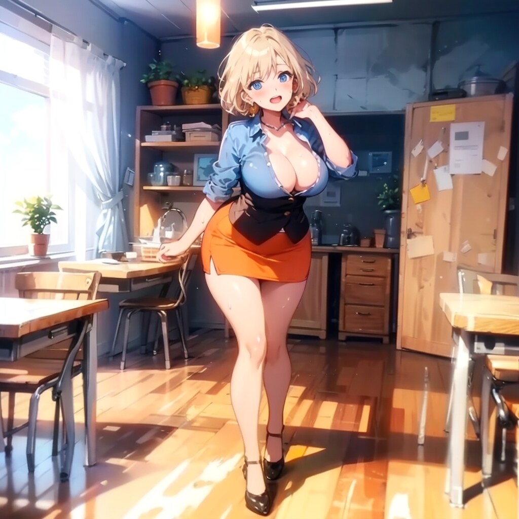 オレンジスカート