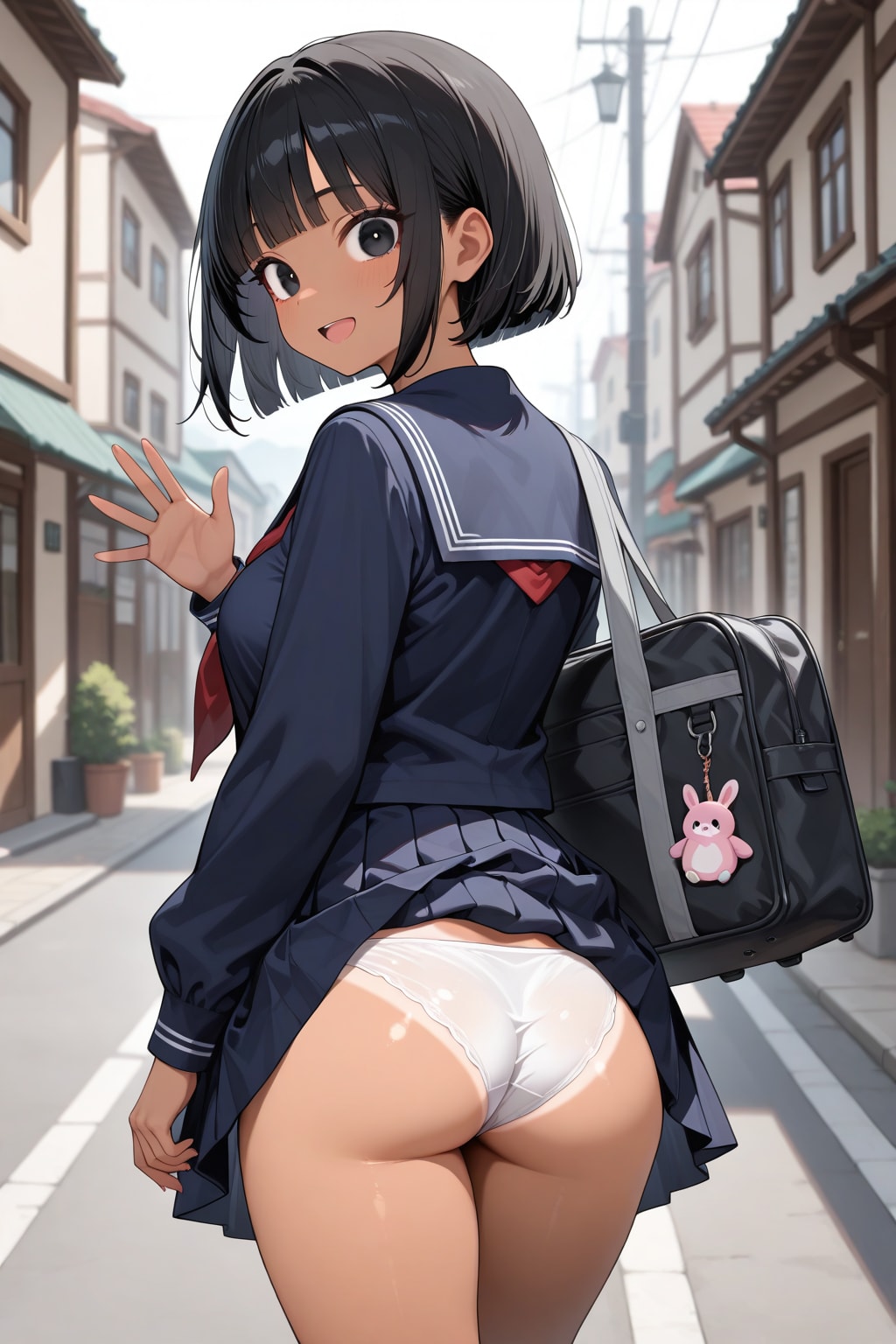 ５分で身支度した結果