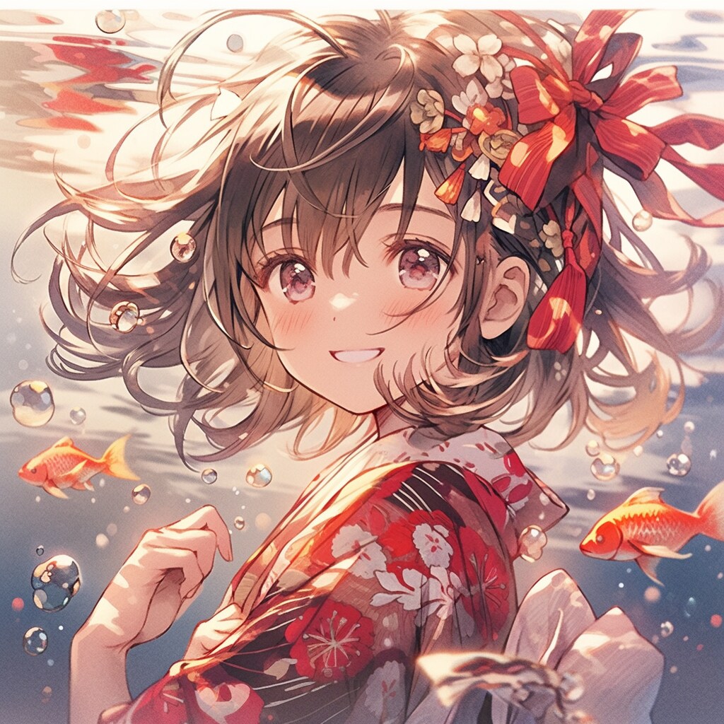 金魚すくい