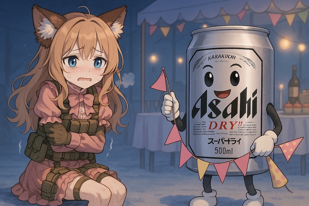 痩せてて手先かじかむ兵士なパーティーのヘッドライナーの小さな女の子