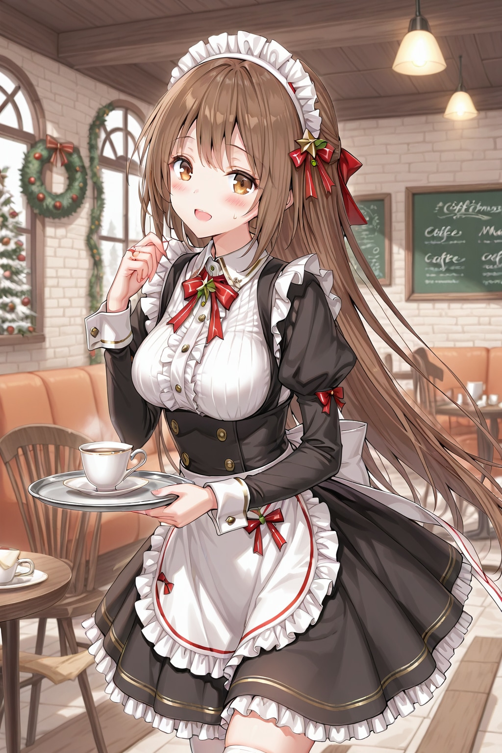 クリスマスなのに私だけ・・ | の人気AIイラスト・グラビア