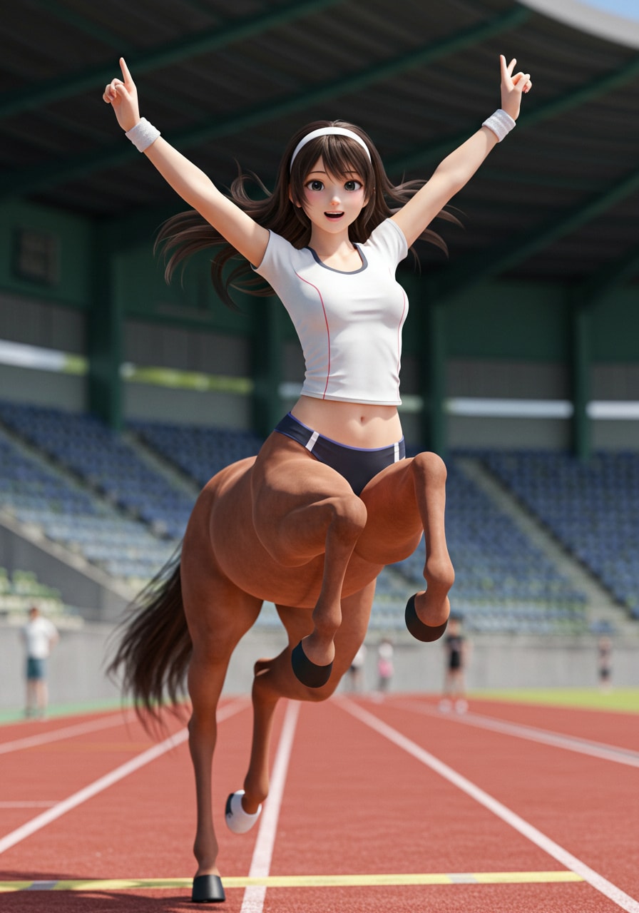 ジャンプ♪