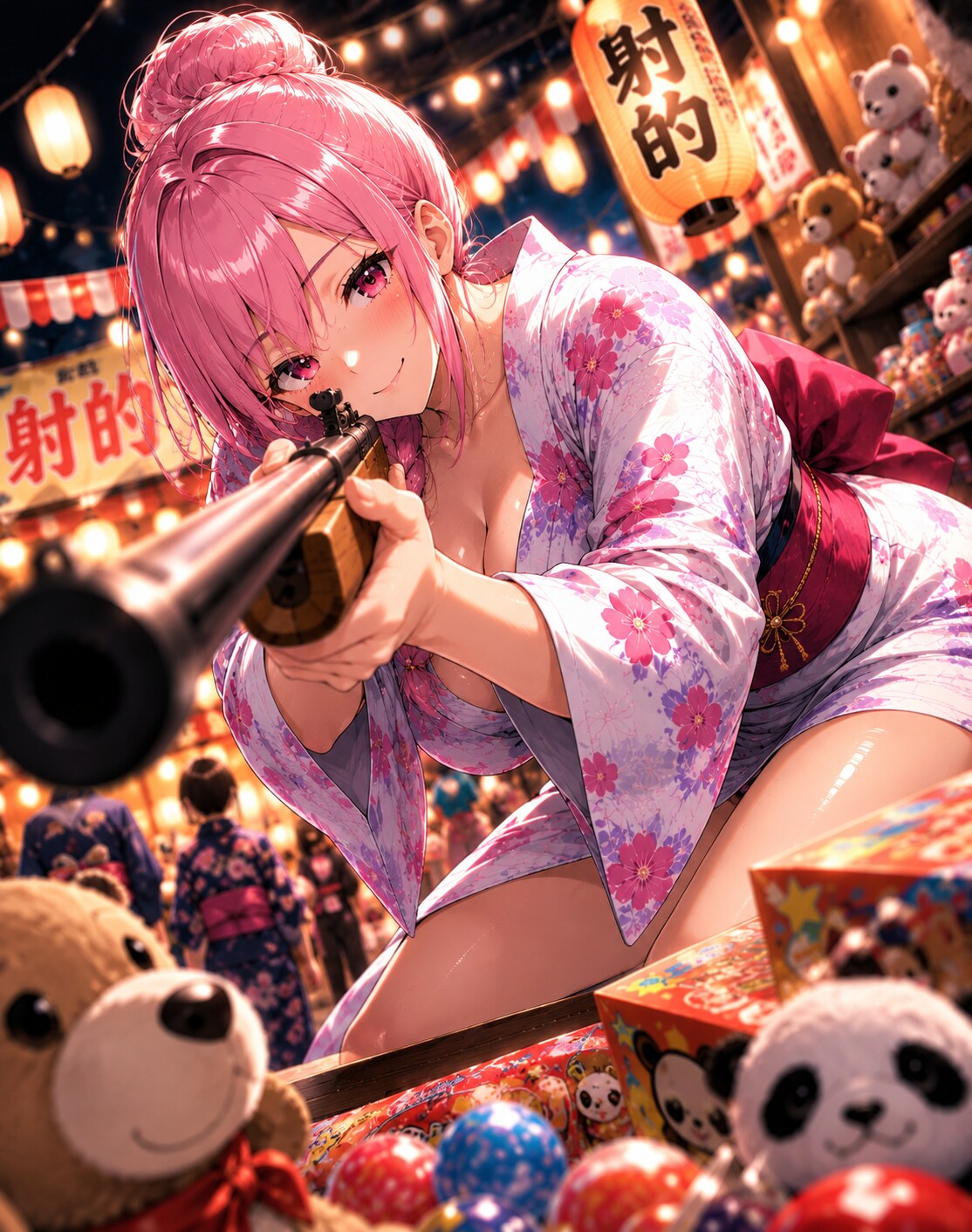 構え→暴発