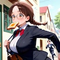 社会人しおりさんはポニテ遅刻魔？ 3枚目