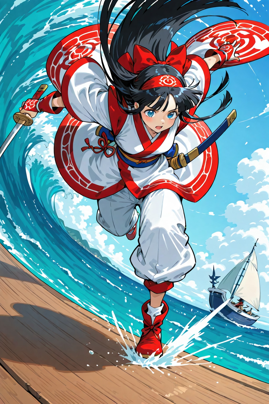 (失敗)ナコルル大海原で・・・