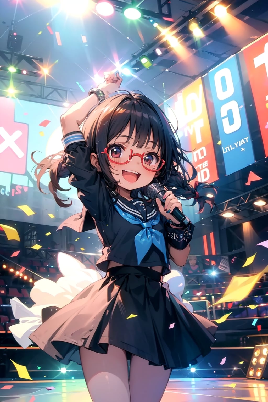 眼鏡三つ編み企画、開会宣言