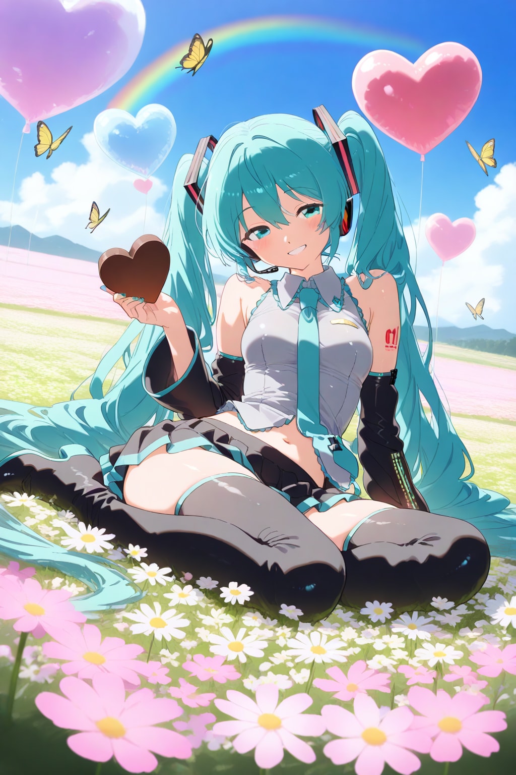 バレンタインミクちゃん２