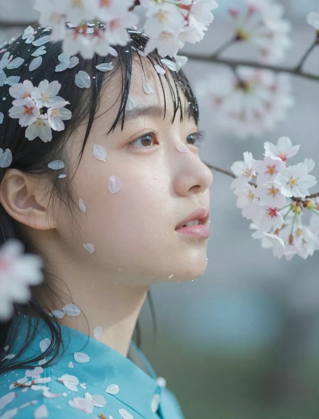 季節外れの桜まみれ
