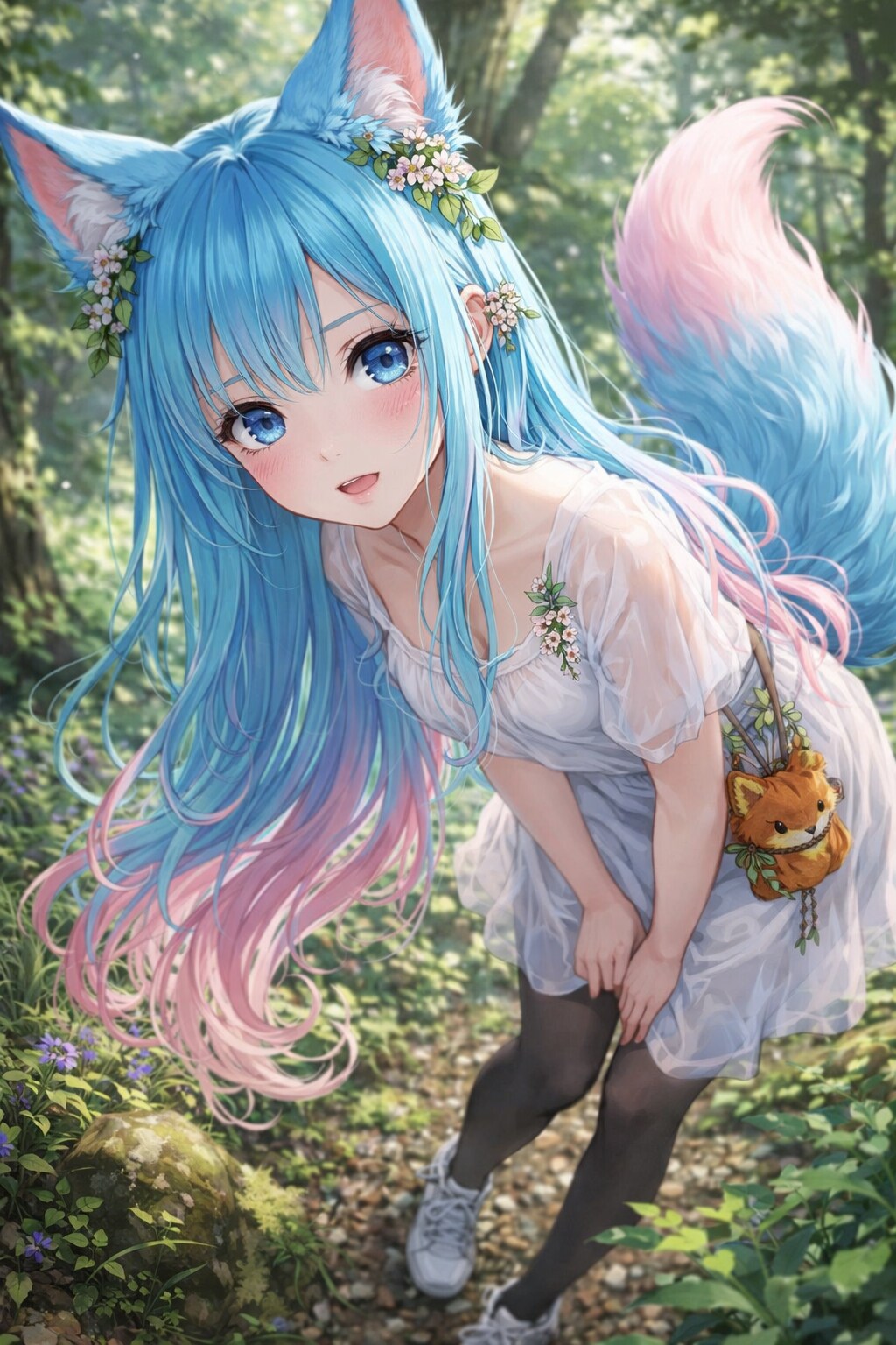 姫猫は、あなたの視線を、地上で捕まえたい