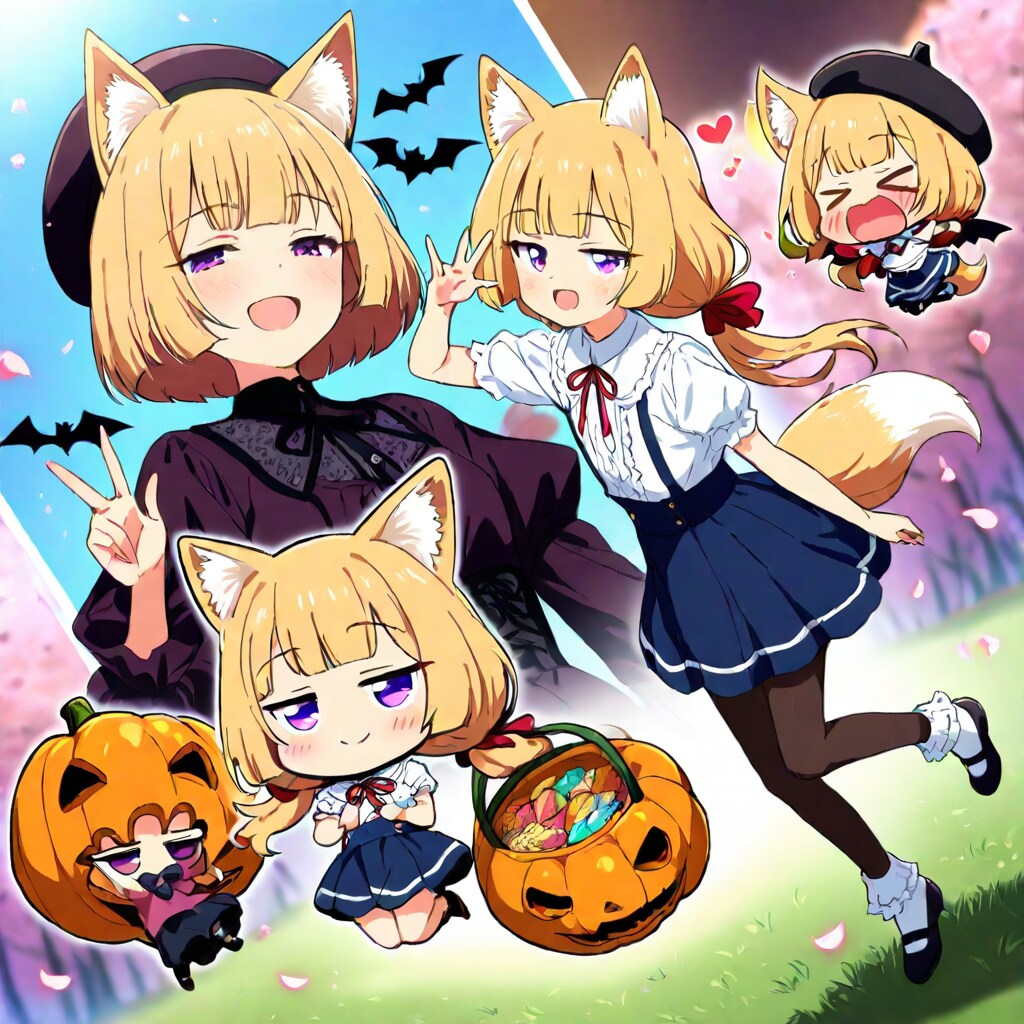 ちびちゃんの、(((jumping))), (((flying))),。