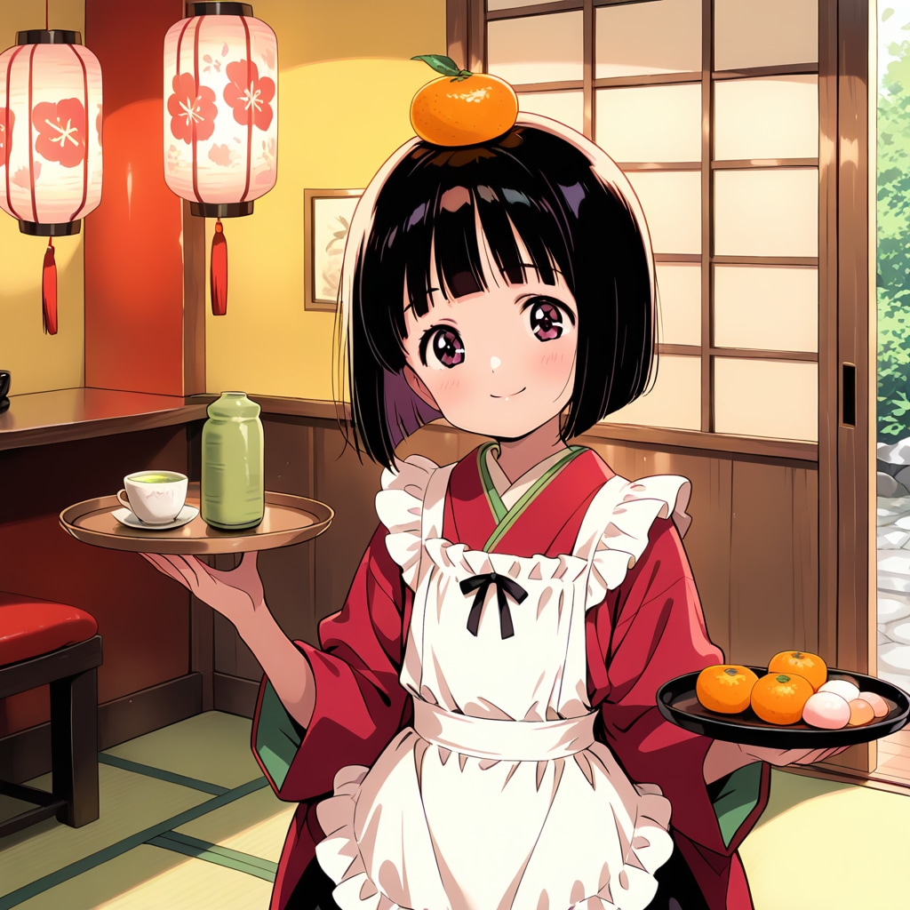 働くみかんちゃん