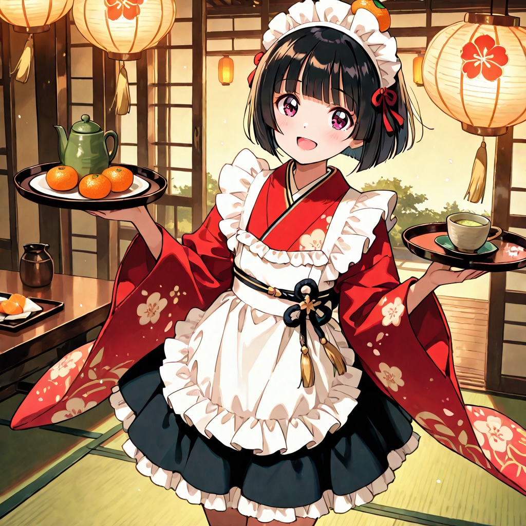 働くみかんちゃん