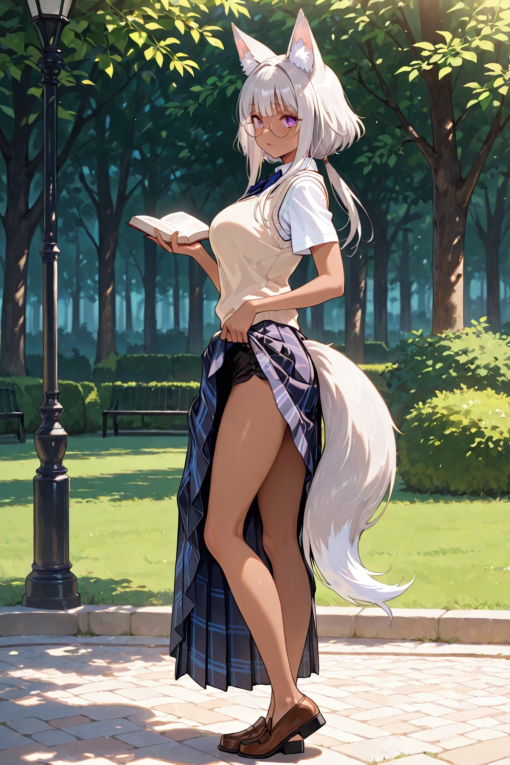 Silver hair fox