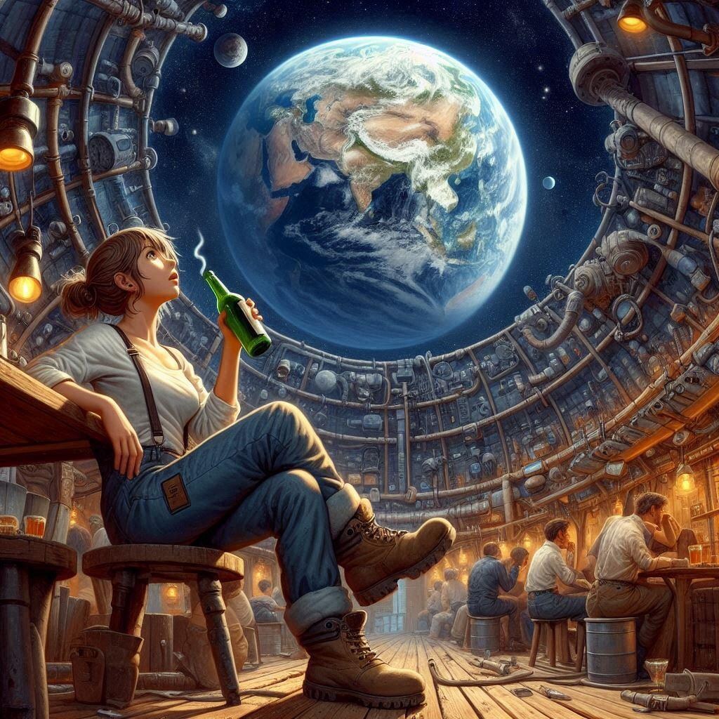 違う空を見ている。