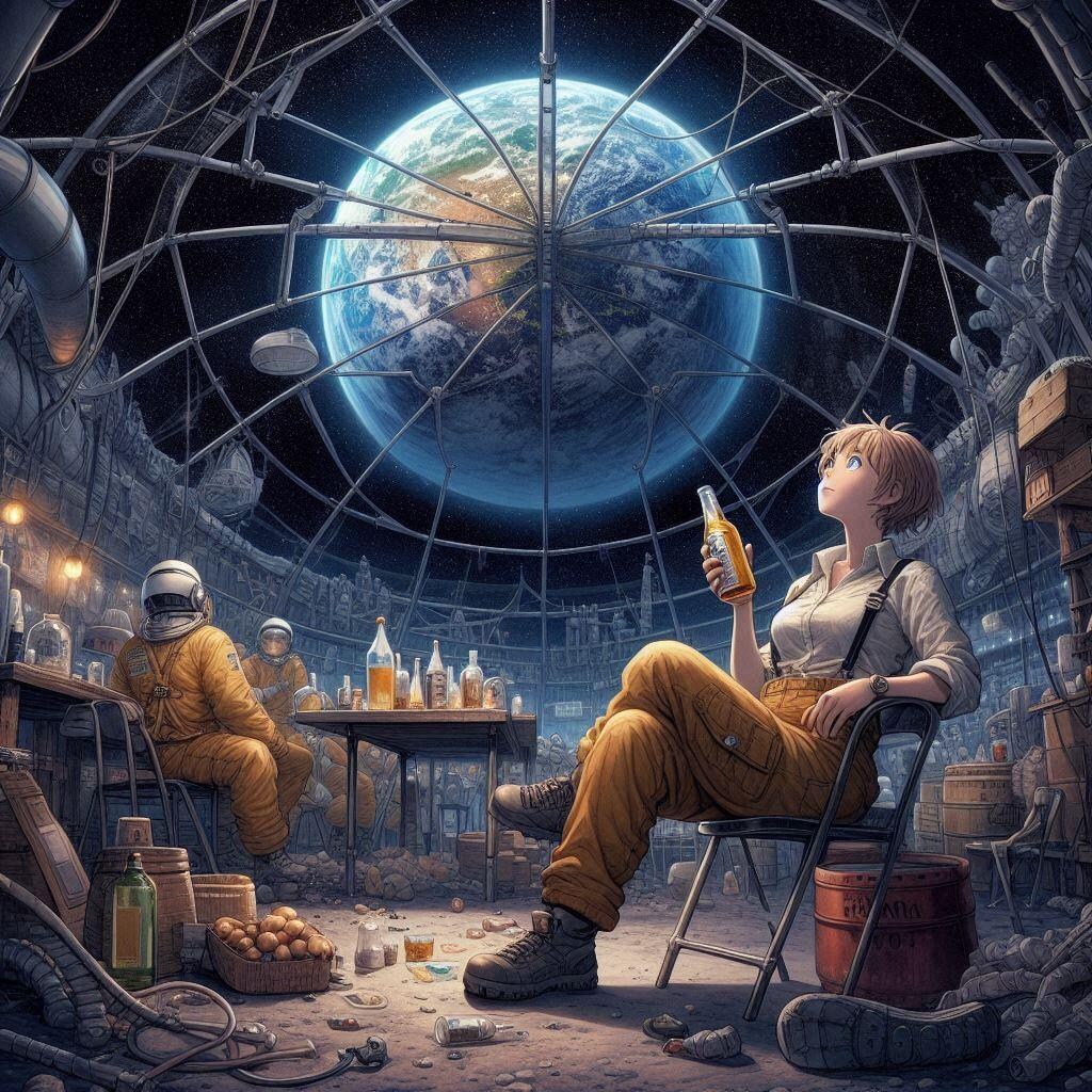 違う空を見ている。