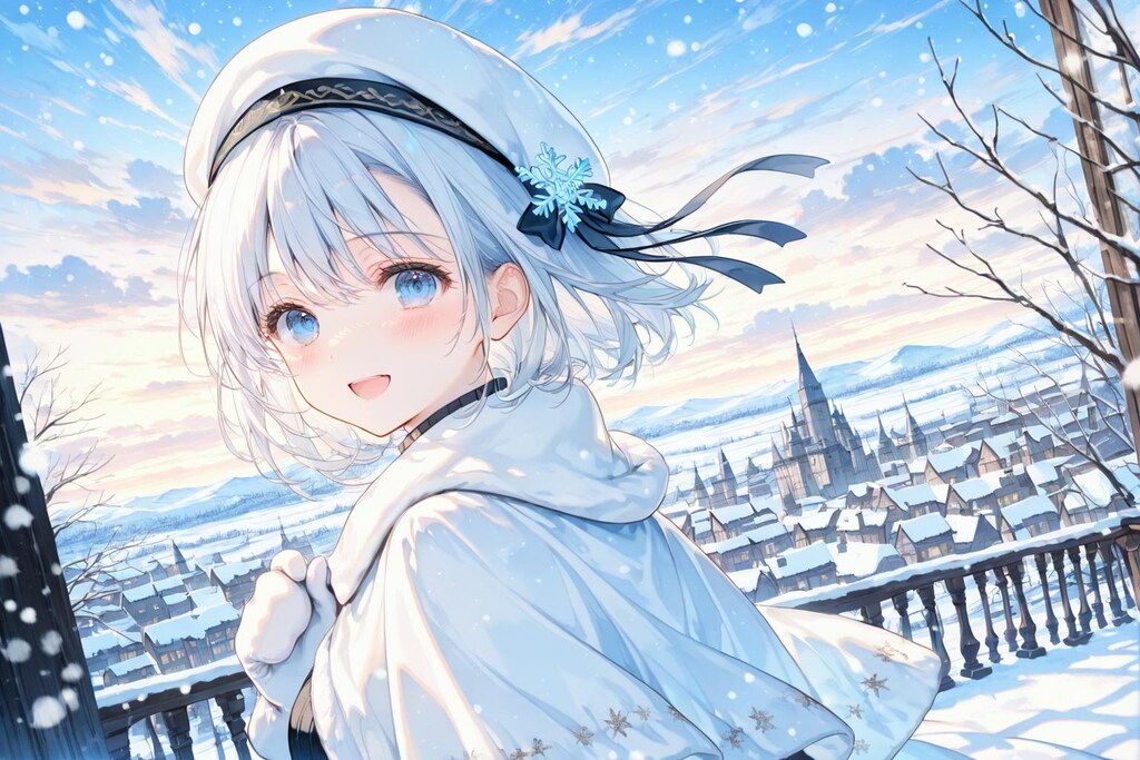 白銀の朝