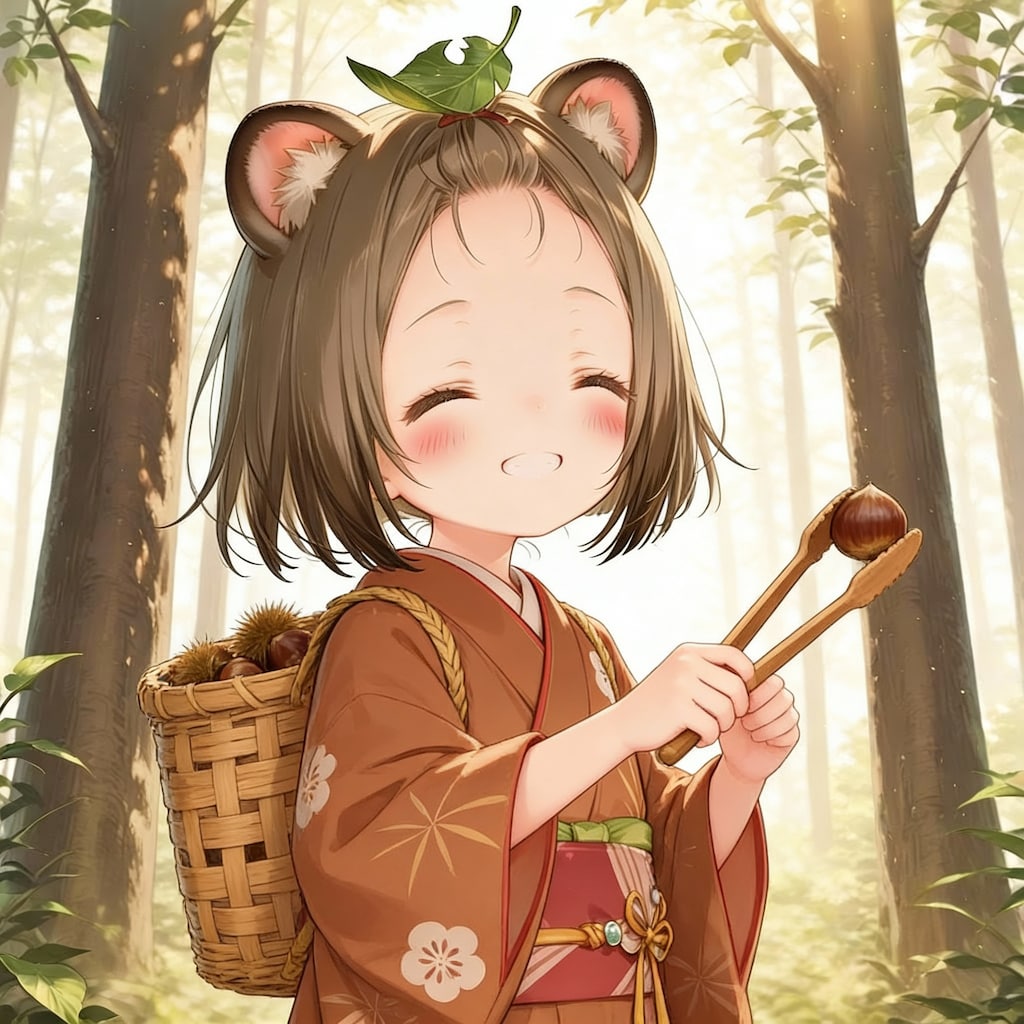 カチカチ山の狸ちゃん