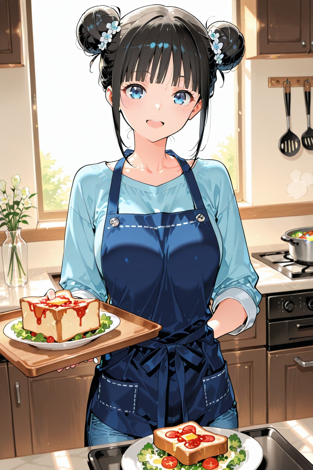 おだんごちゃん🍡✨と朝ごはん🍚✨　5/2