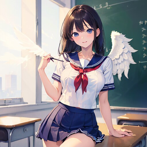 天使のようなクラスメイトに誘惑されて勉強どころじゃない日々