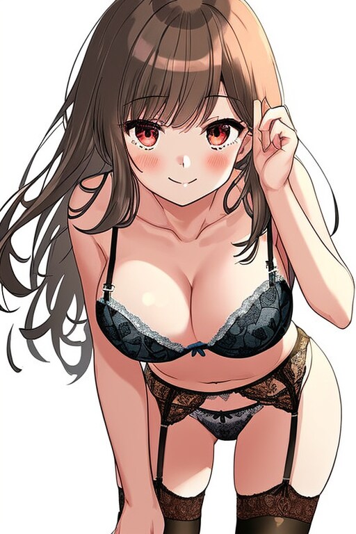 前かがみ