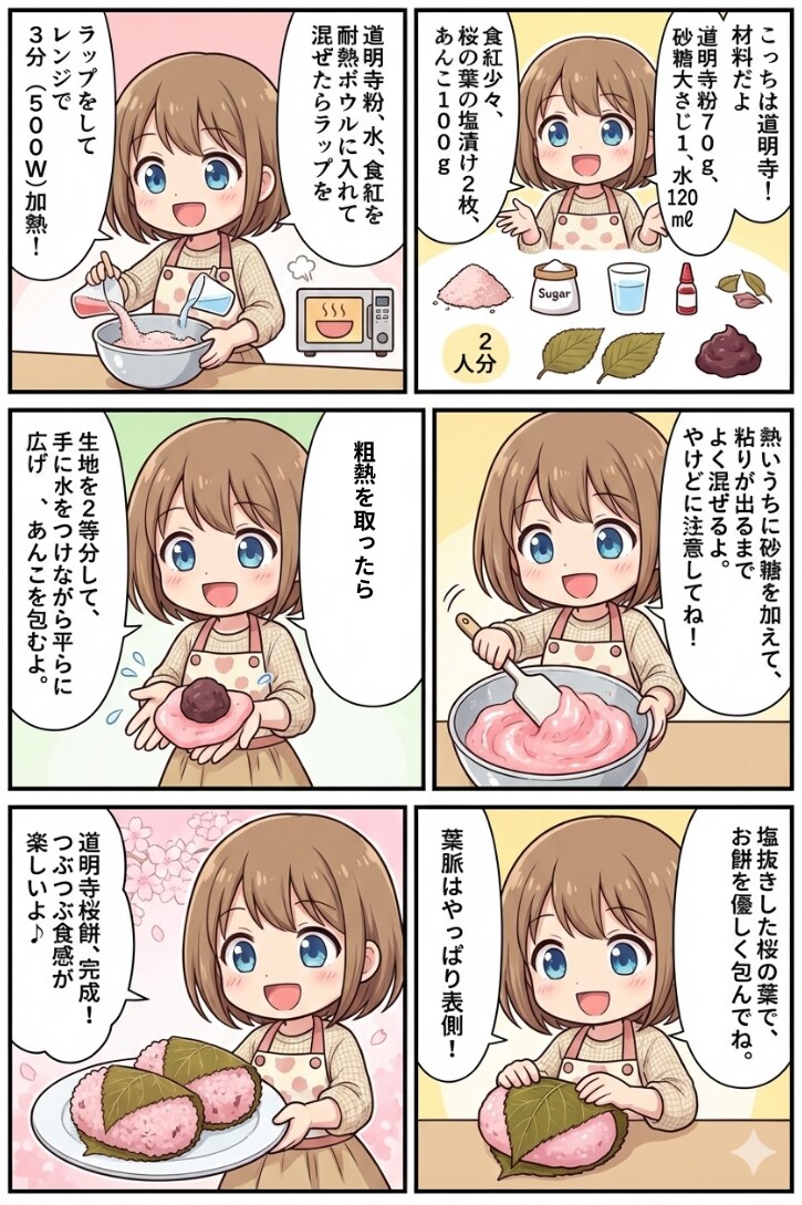 道明寺桜餅 | の人気AIイラスト・グラビア