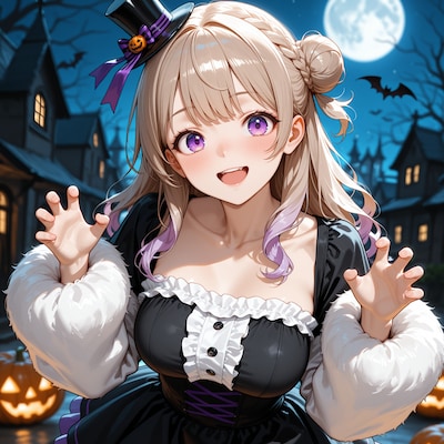 トリックオアトリートの練習🎃