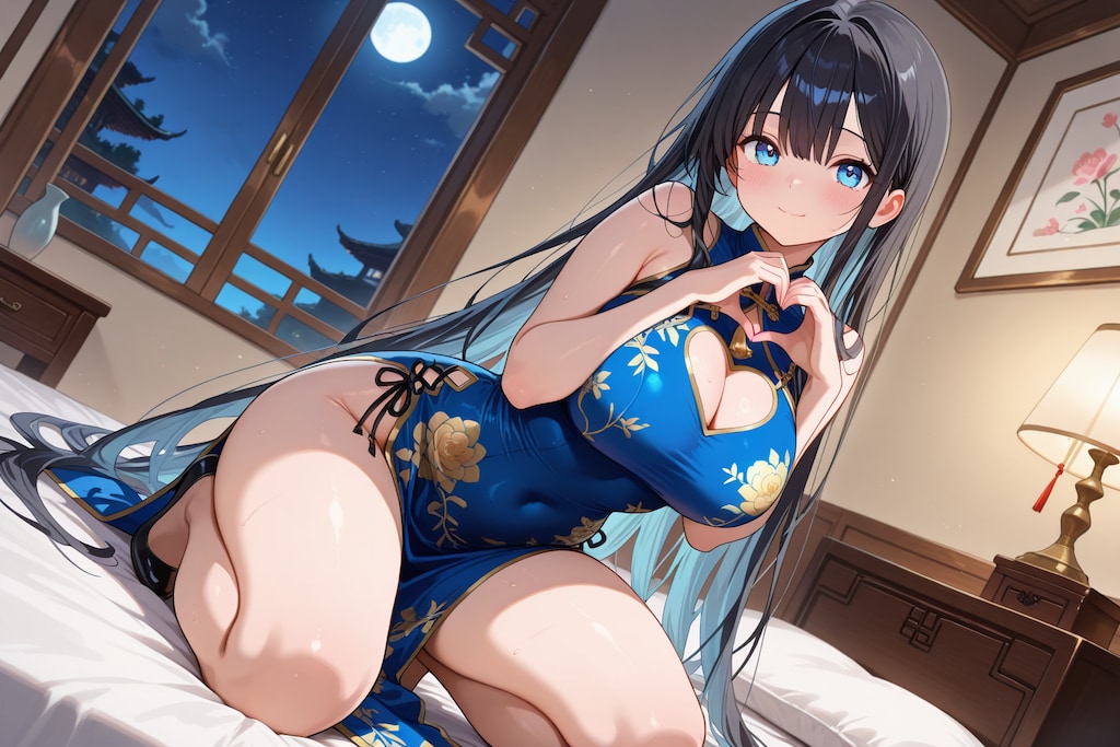 チャイナドレスの美鈴（プロトタイプ）
