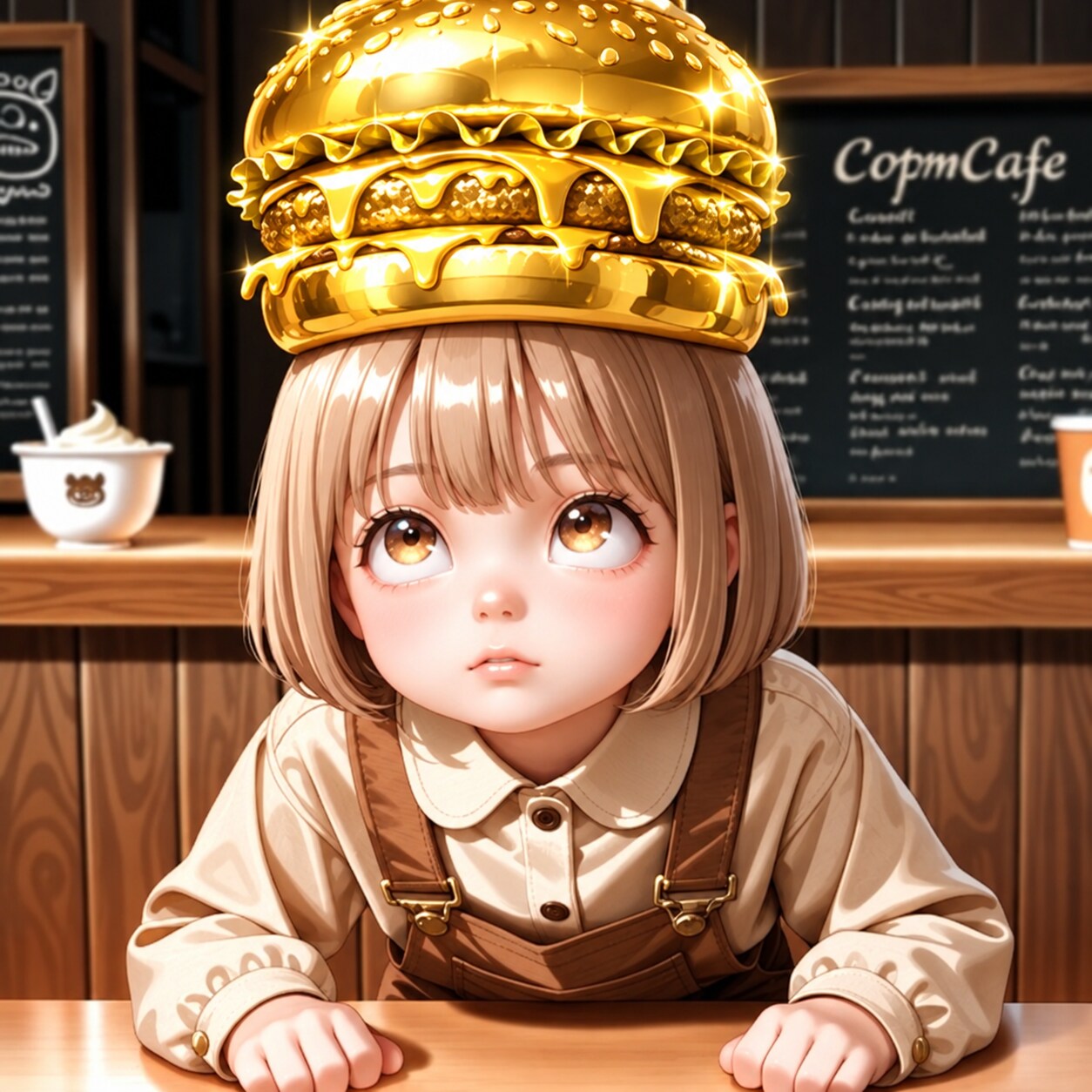 デラックスバーガー🍔 | の人気AIイラスト・グラビア