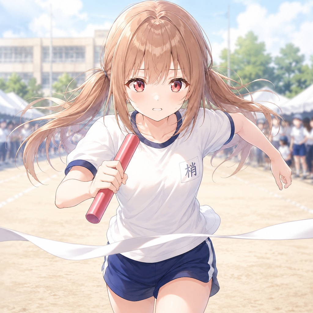 梢、一等賞をとる。