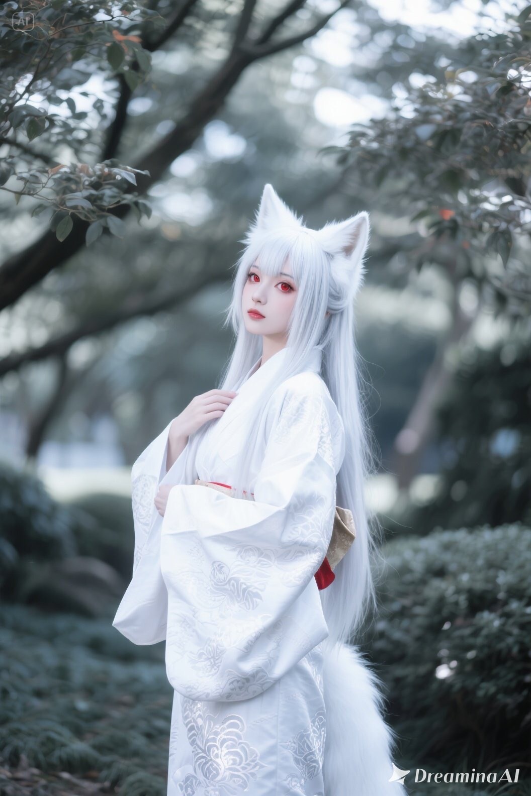 【実写風？】キツネの御神体様 | の人気AIイラスト・グラビア