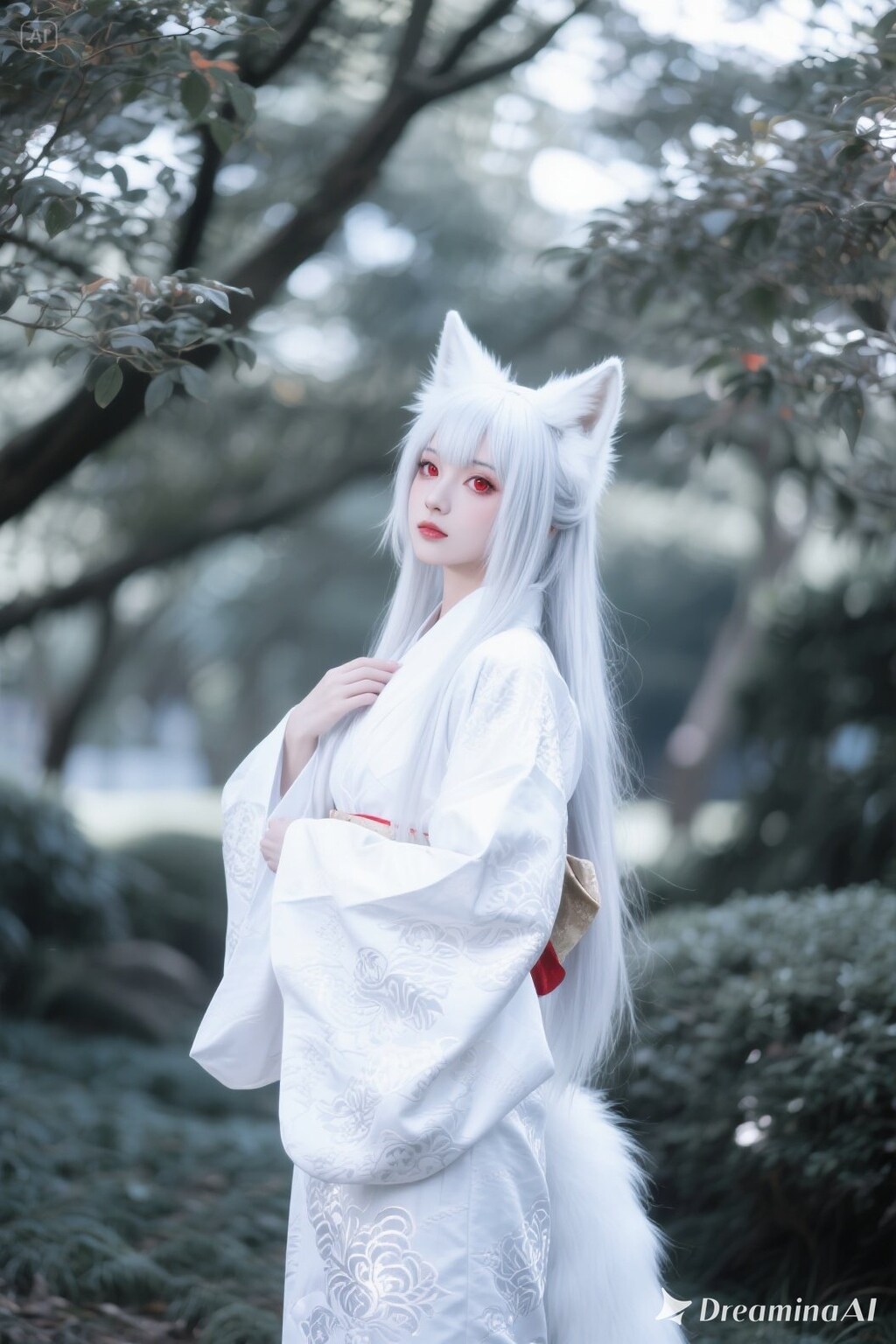 【実写風？】キツネの御神体様