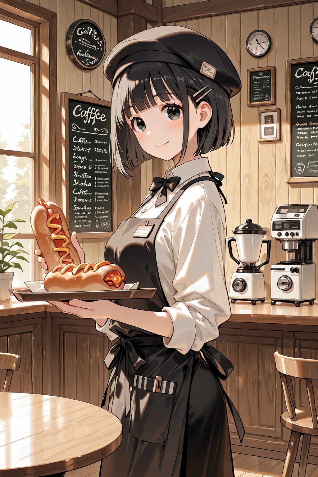 妹ちゃん✨カフェへようこそ‼️🥰☕️✨３８５ | の人気AIイラスト・グラビア
