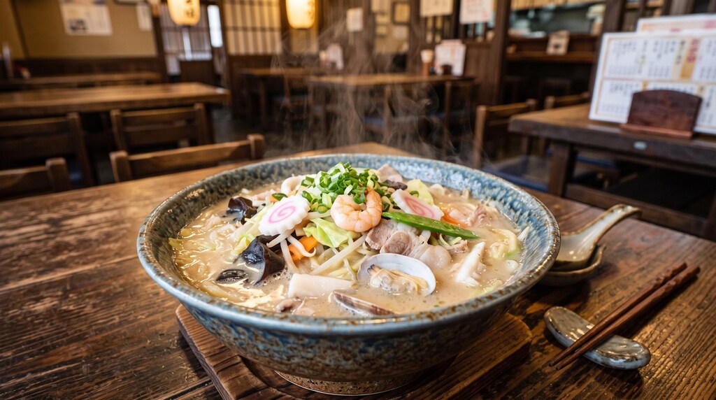 摩訶不思議食堂のちゃんぽん