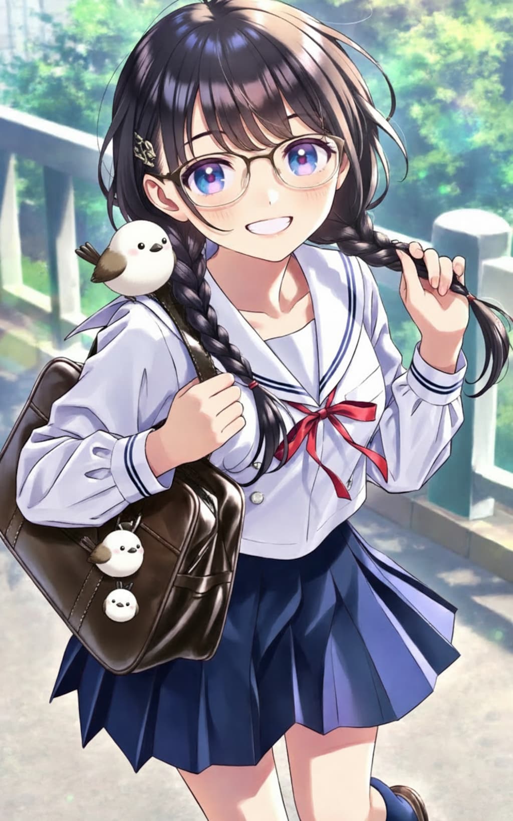 ※えすてぃ様　リスペクト　シマエナガ少女