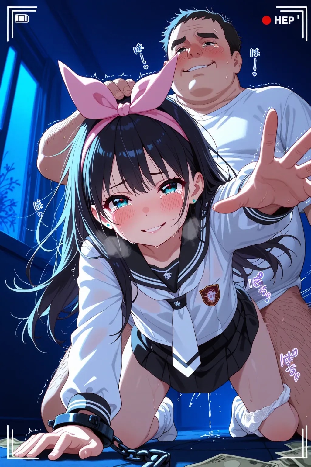 そこの人!お願い、助けて!スマホで見てるんでしょ!?(二次元の壁を超えてしまった瑠璃海)