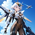 メカ娘武装巡航飛行 2枚目