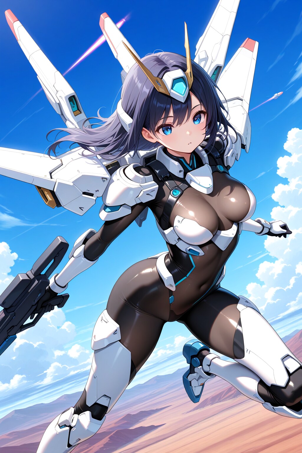 メカ娘武装巡航飛行