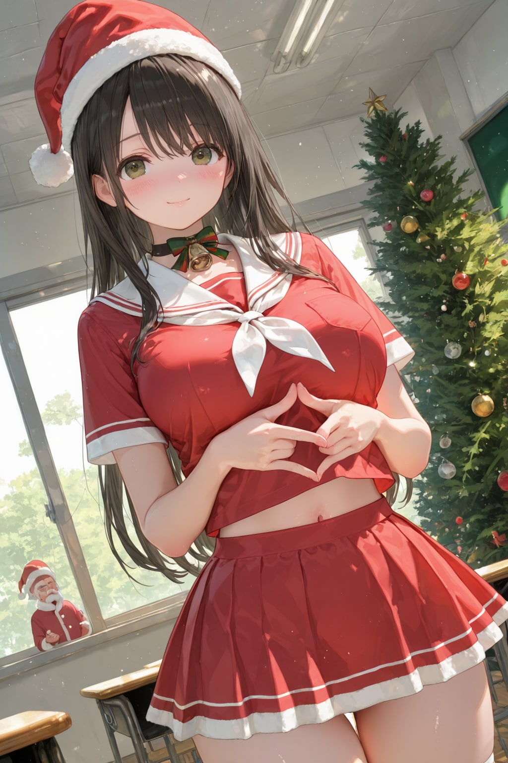 おじいちゃんの仕事の都合で12月だけうちのクラスに転入することになった謎の可愛い女の子