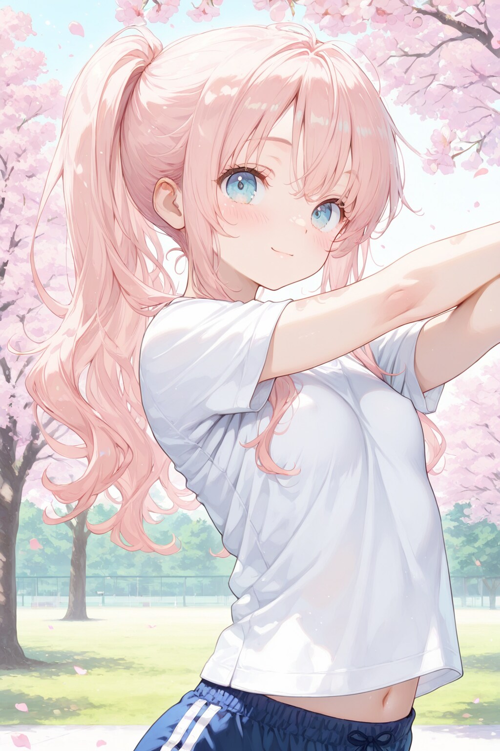 一緒にランニング