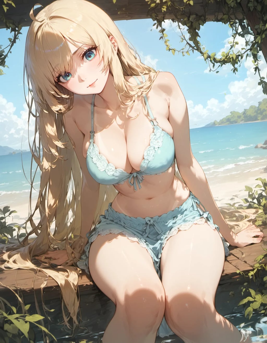 Seaside Serenity in Blue