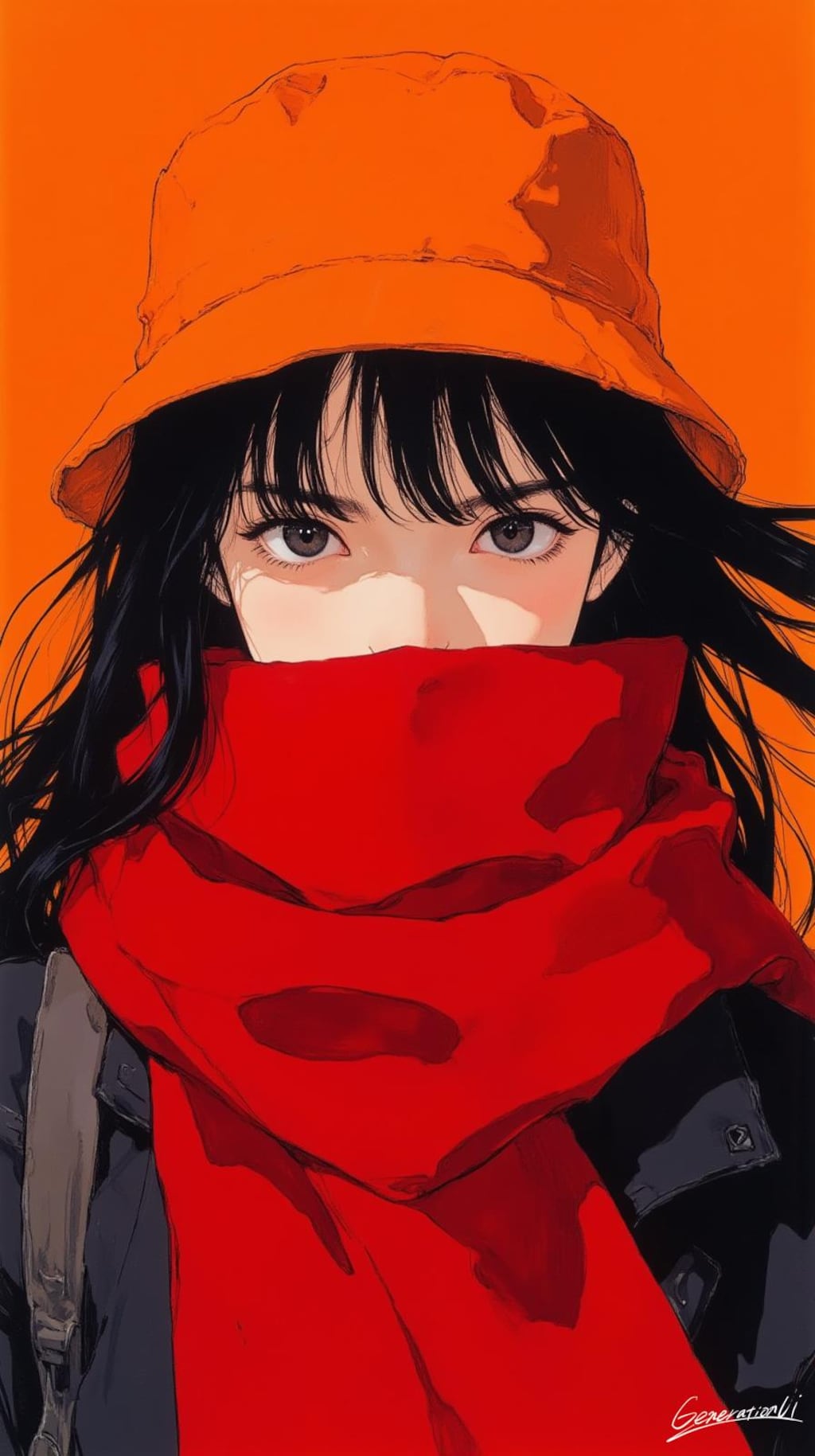 紅の静寂／スマホ壁紙アーカイブ