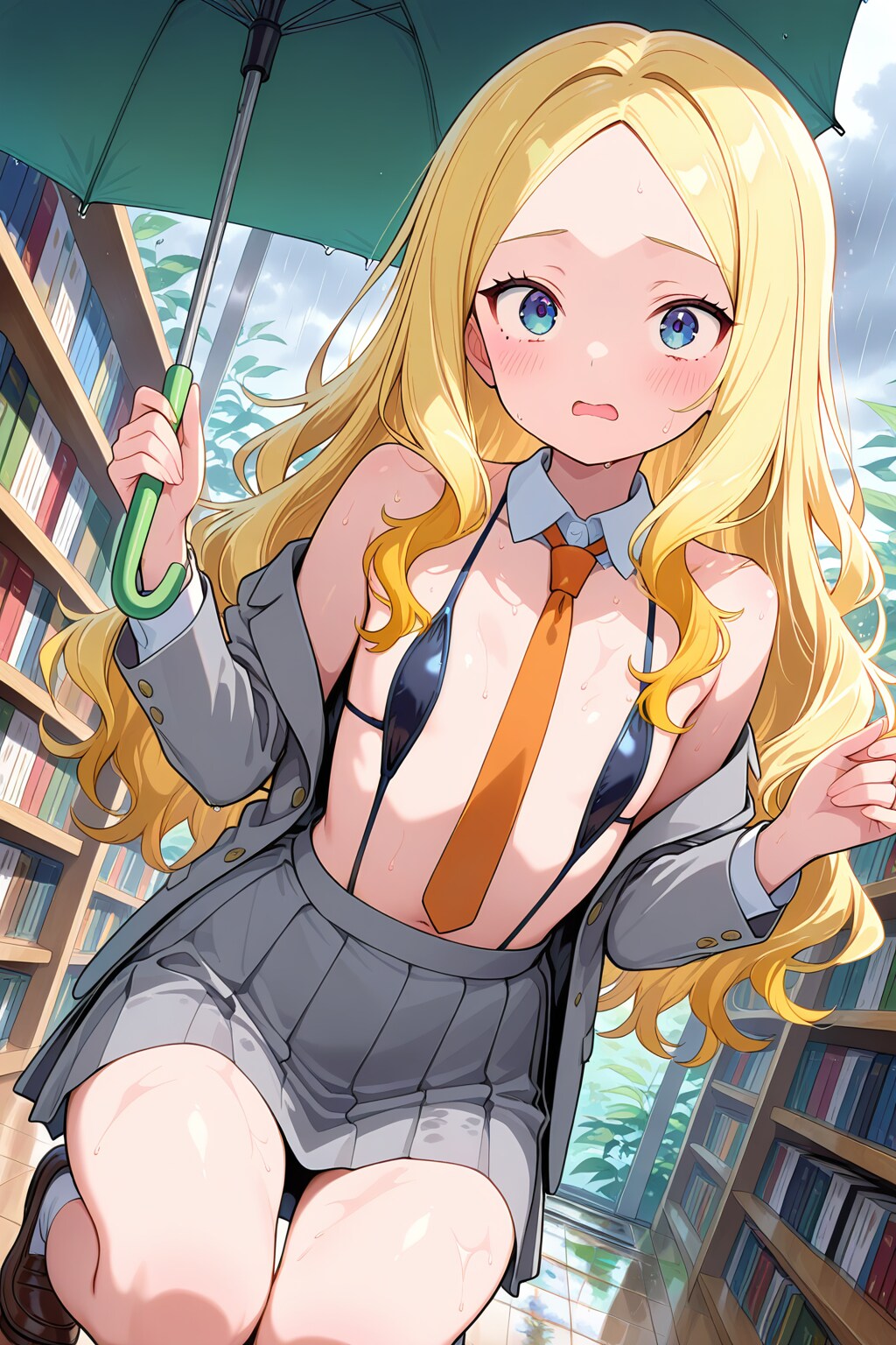 雨から始まる新学期⑧