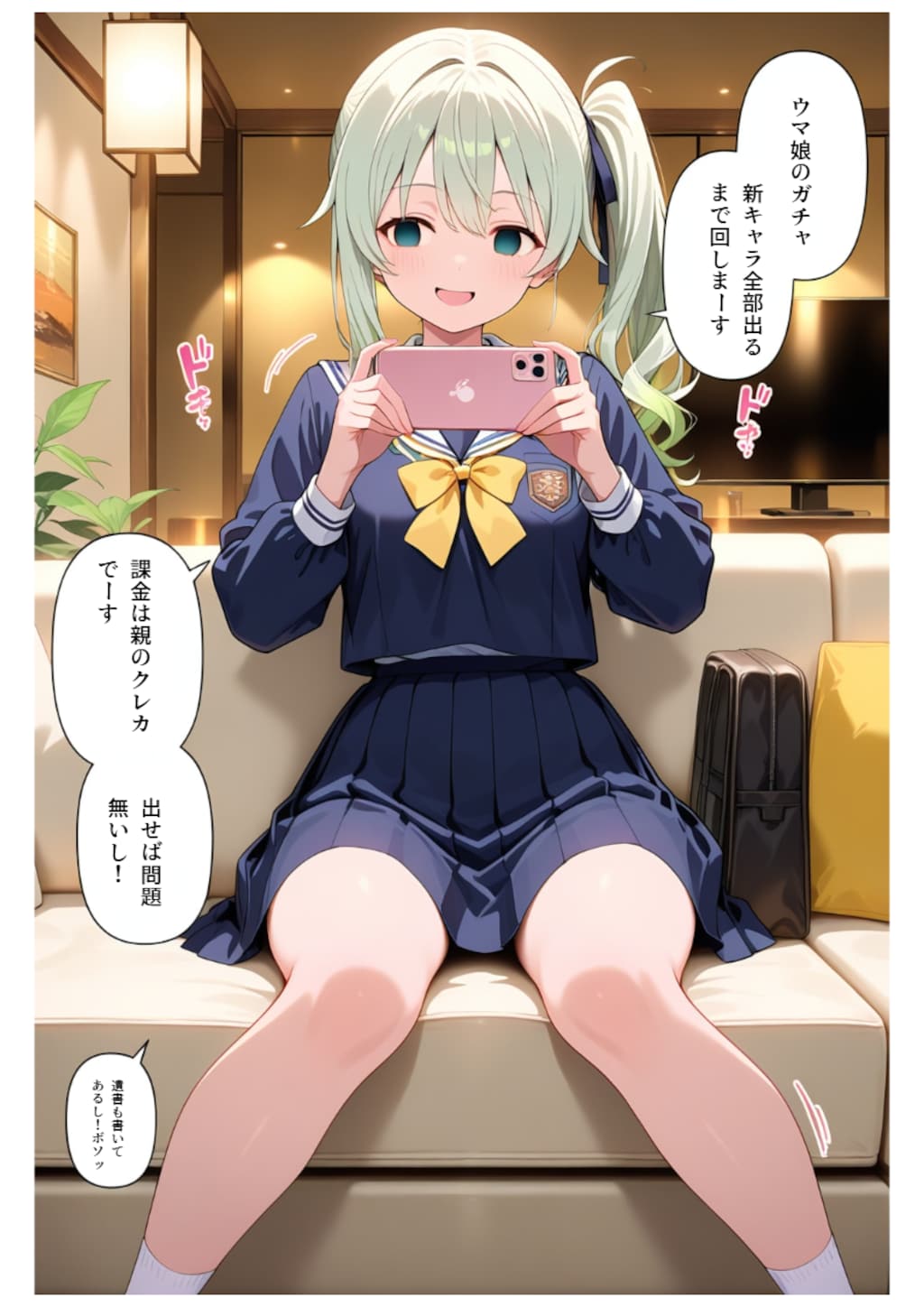 【セリフ追加】撮影合間のひと時