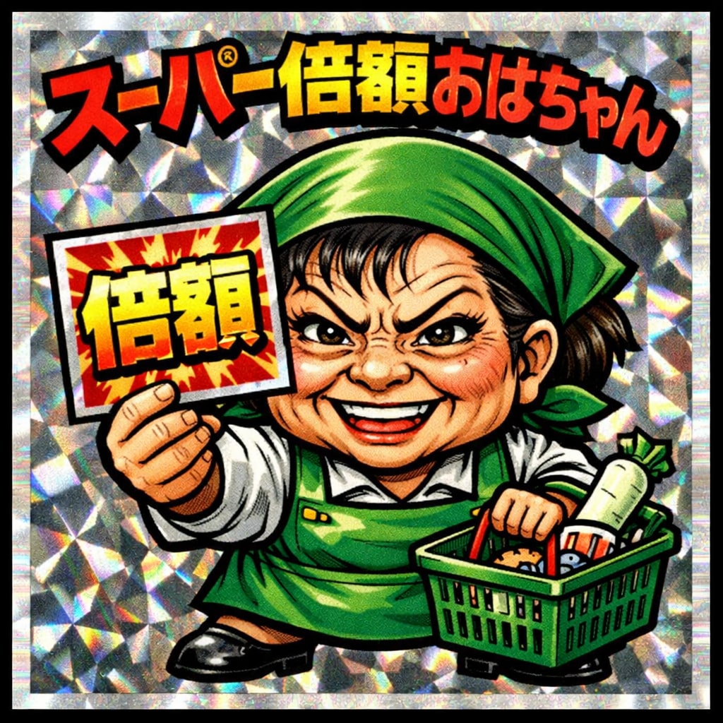 スーパー倍額おばちゃん | の人気AIイラスト・グラビア